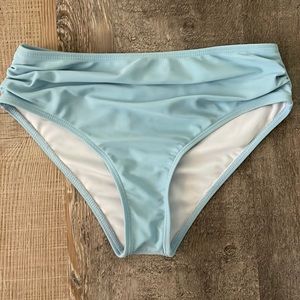 Light blue women’s swimsuit bottoms